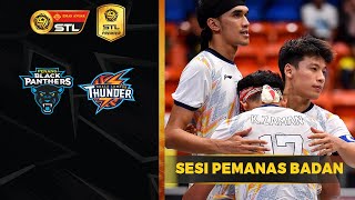 WARM UP Penang Black Panthers vs Kuala Lumpur Thunder  Emas Anuar STL 202223 [upl. by Suirradal]