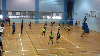 2018 C Div NZ Girls PHS vs YTS 20 set 1 [upl. by Leira]