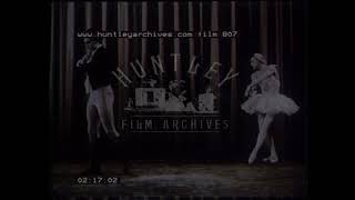 Russian Ballerina dances pas de deux 1940s Archive film 807 [upl. by Diane-Marie767]