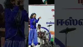 Super Singer junior meghnasumesh Nellaisriram singing Madura marikozhundhu song [upl. by Stratton]