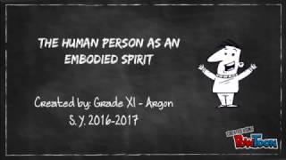 The Human Person as an Embodied Spirit [upl. by Llyrrad]