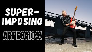 Jeff Marshall  Superimposing Arpeggios 1  Guitar Lesson [upl. by Kowal]