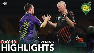 MASTER vs APPRENTICE  Day 13 Evening Highlights  202324 Paddy Power World Darts Championship [upl. by Arutek237]