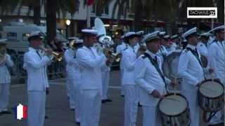 La Musique des Equipages de la Flotte Parade Militaire Cérémonie EPPAD Toulon Live Tv 2012 [upl. by Selrhc894]