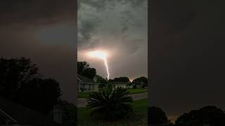 Stunning Stratiform Lightning Strikes 4 miles away lightning thunderstorm florida 71624 [upl. by Gerty247]