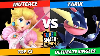 SSC 2023 Top 32  MuteAce Peach Vs Tarik Greninja Smash Ultimate Tournament [upl. by Elmer]