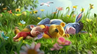 Winnie the Pooh Eeyore Piglet ART  RELAXING Piano Music pianomusic winniethepooh eeyore [upl. by Maxima]