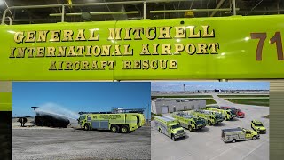 Tour the Milwaukee County Fire Department at Milwaukee Mitchell International Airport – Part Two [upl. by Nanam]