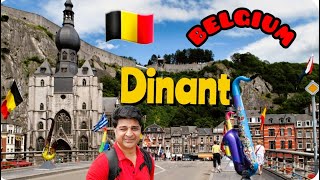 DINANT BELGIUM  Top Attractions in Dinant for a Day Trip  Dinant vlog  4k drone footage [upl. by Ydnir]