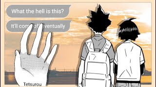 𝒀𝒐𝒖𝒓 𝒏𝒂𝒎𝒆│KuroKen Trans  Soulmate Au Part 1│Haikyuu Text Story [upl. by Remas962]