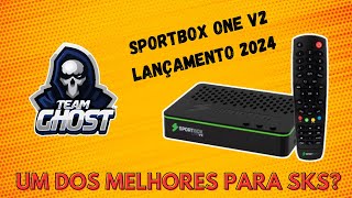 Receptor SportBox One V2 via Satélite Lançamento 2024 [upl. by Inilam]