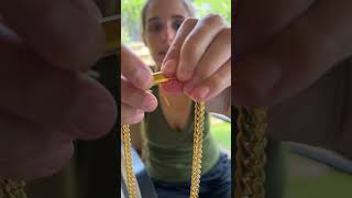 6mm Miami Cuban 14k Gold  Gus Villa Jewelry Review [upl. by Norb888]