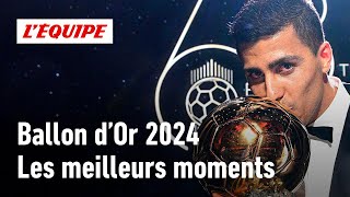 Ballon dOr 2024  Les meilleurs moments de la 68e cérémonie [upl. by Aneelahs]