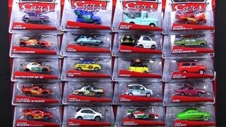 2013 Cars 2 quotNquot 24 DieCast Case Mattel Unboxing Super Chase Mattel Disney Pixar [upl. by Aineles556]