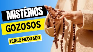 Terço a Nossa Senhora  Mistérios Gozosos [upl. by Navannod407]