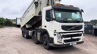 Volvo FM tipper truck 8x4 [upl. by Nnylrefinnej841]