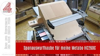 Spanauswurfhaube für Metabo HC260C [upl. by Baum]