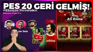 PES 20 GERİ GELMİŞ ÇOK DUYGULANDIM BECKENBAUER ve ROMA PAKETİ GELMİŞ eFootball Mobile 2024 [upl. by Ennairda]