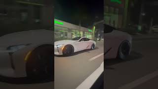 2 100k Lexus street racing 🏎️ 💨 LC500 vs RCF Fuji [upl. by Russel]