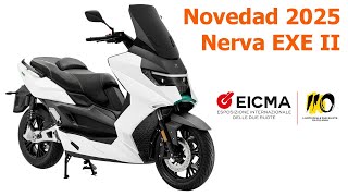 Nerva EXE II  Novedades 2025  Salón EICMA de Milán 24 [upl. by Bjork]