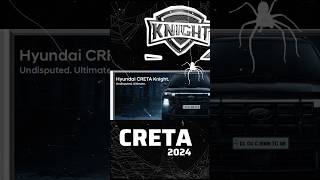 creta knight edition launch in creta 2024  the devil 😈 come again  first on youtube [upl. by Mateya]