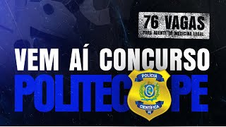 CONCURSO POLÍCIA CIENTÍFICA DE PERNAMBUCO BANCA DEFINIDA [upl. by Niasuh]