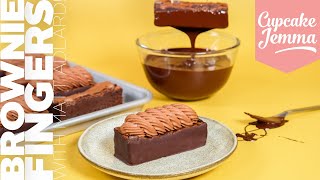 Decadent Rich Chocolate Brownie Bites recipe with Matt Adlard  Cupcake Jemma [upl. by Nohsal]