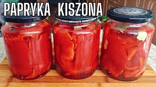 Pyszna Papryka Kiszona Dla Koneserów Do Wszystkiego Nieznany Smak Lata Delicious Pickled Peppers [upl. by Trebla743]