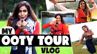 My Ooty Tour Vlog 😊❤️  Ooty Places To Visit 😎 Samyuktha Shan [upl. by Esoryram]