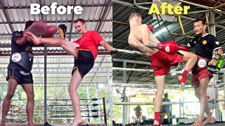 I Trained 10 Months MUAY THAI in Thailand Heres My Transformation [upl. by Aniar]