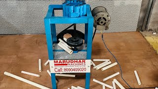 Silent pvc pipe cutter machines manufacturing by Marudhar machines Call 8090409020 [upl. by Attej513]