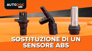 Come cambiare un sensore di velocità della ruota VIDEO TUTORIAL DI AUTODOC [upl. by Indihar]