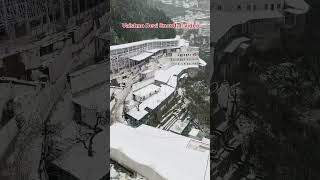 Vaishno Devi Snowfall Video vaishnodevi snowfall shorts jammu delhi mumbai [upl. by Olihs]