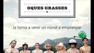 Oques Grasses  Finals Blaus amb lletra [upl. by Sauder]