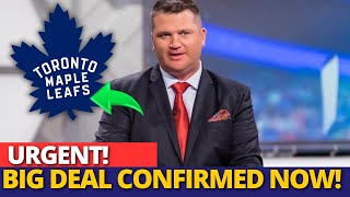 NOW LEAFS JUST ANNOUNCED NEW DEAL FOR LEAFS IS CONFIRMED MAPLE LEAFS NEWS [upl. by Roehm]