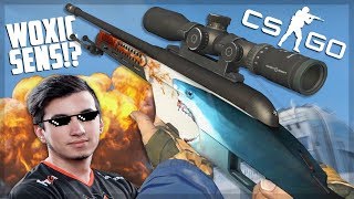 Playing CSGO On Woxic Sensitivity impossible [upl. by Lladnyk]