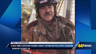 Luce Fire Captain passes away after battle with cancer [upl. by Cruz]