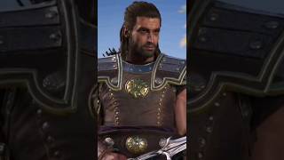 Alexios Gives The Spear Of Leonidas Away  Assassins Creed Odyssey shorts [upl. by Damalus]