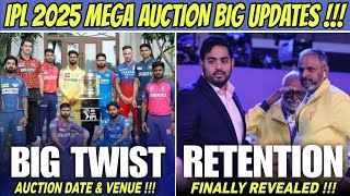 IPL 2025 Mega Auction Big Twist 😱 CSK Player Retention Announcement Update [upl. by Fawcett]