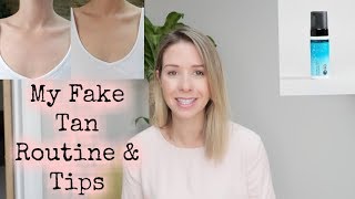 TIPS ON APPLYING FAKE TAN  STTROPEZ GRADUAL TAN 1 MINUTE PRESHOWER MOUSSE  CHANNEL MUM  AD [upl. by Soneson]