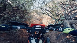 2025 KTM 300 XCW Single Track and Slot Canyons [upl. by Francisca]