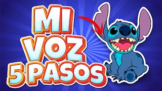 Como Hacer La Voz De Stitch quotLilo amp Stitchquot  2021 [upl. by Juditha]