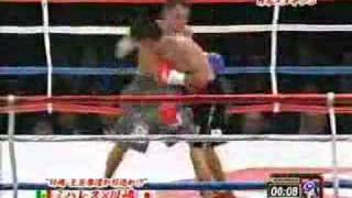 Mijares stops Kawashima 2nd fight [upl. by Libbna454]