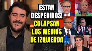 COLAPSAN CNN y MSNBC la audiencia se DESPLOMA y empiezan LOS DESPIDOS EN MASA [upl. by Lezned]