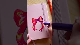 Gelpen tekening tekenen creatief schetsboek gelpen [upl. by Ibrek805]