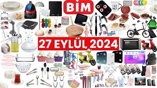 RESMİ KATALOGDAN İZLEYİN ✅  BİM 27 EYLÜL 2024  BİM İNDİRİMLERİ  MUTFAK EV GEREÇLERİ  BİM AKTÜEL [upl. by Azaria]