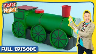 Mister Maker 🎨 Series 1 Episode 3  Pencil Holder Train ✏️  FULL EPISODE [upl. by Anael]