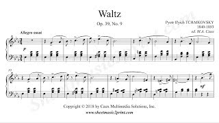 Tchaikovsky  Waltz Op 39 No 9 [upl. by Assilat]