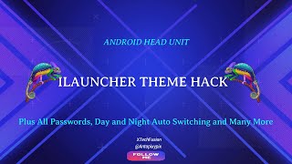 Mastering Android Head Unit iLauncher Theme Hack Driving App🚗💡tseries ts10 ts18 [upl. by Valenta]