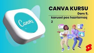 CANVA İLƏ KARUSEL POST NECƏ HAZIRLAMAQ OLAR DƏRS 5 canva instagram İnstagramkaruselpost poster [upl. by Nosredna293]